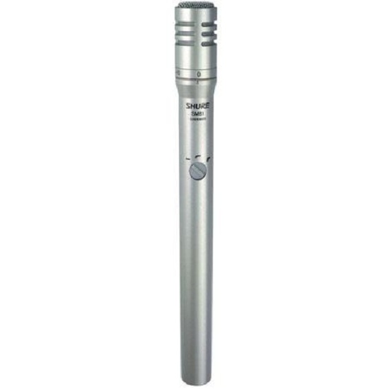 Microphone Cardioid Condenser Shure SM81-LC-X
